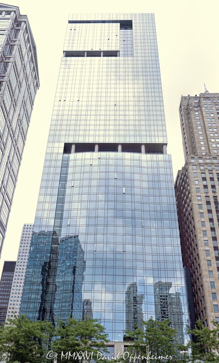 OneEleven at 111 West Wacker Drive rises above the Chicago River and Riverwalk in the Loop, with a glass residential tower facade facing the downtown riverfront. Designed by Handel Architects and developed by Related Midwest, the luxury apartment tower was reimagined from the former Waterview Tower project – © 2026 David Oppenheimer – Performance Impressions photography archives https://performanceimpressions.com OneEleven 111 W Wacker Drive, OneEleven, One Eleven, 111 West Wacker Drive, 111 W Wacker Drive, 111 W Wacker Dr, 111 West Wacker, 111 W Wacker, OneEleven Chicago, One Eleven Chicago, 111 West Wacker Chicago, 111 W Wacker Chicago, Waterview Tower, Waterview Tower Chicago, 111 Wacker, Chicago Loop, Loop Chicago, downtown Chicago, Chicago Illinois, Chicago IL, West Wacker Drive, Wacker Drive, North Clark Street, Clark Street, LaSalle Street, Chicago River, Chicago Riverwalk, Riverwalk Chicago, Chicago riverfront, riverfront, Loop riverfront, 60601, facade, building exterior, exterior, glass facade, reflective glass, glass tower, residential tower, apartment tower, luxury apartment tower, rental apartments, apartments, high rise apartments, downtown apartments, Chicago apartments, skyscraper, high rise, tower, residential building, mixed use building, architecture, architectural photography, Chicago architecture, downtown Chicago architecture, riverfront architecture, contemporary architecture, commercial architecture, Handel Architects, Gary Handel, Related Midwest, Related Companies, Epstein, Kara Mann Design, KMD, Halvorson and Partners, Cosentini Associates, Lendlease, LEED Silver, luxury residences, Chicago skyline, Illinois architecture, United States, Licensing, image licensing, commercial imagery, photography licensing, art, print, fine art, commercial photography, David Oppenheimer, vertical, 1-15156784411