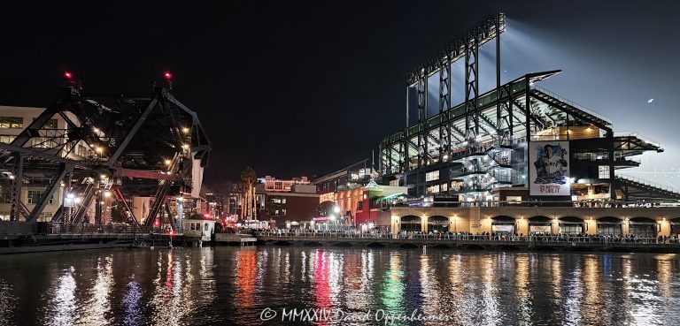 Deadheads at Dead & Company Final Tour at Oracle Park at the Lefty O'Doul Gate by Willie Mays Plaza in San Francisco, California - © 2024 David Oppenheimer - Performance Impressions photography archives - https://performanceimpressions.com Dead & Company, Dead & Company Final Tour, Final Tour, tour, Oracle Park, Grateful Dead, crowd, entrance, enter, stadium, San Francisco, people, fans, deadheads, packed, packed crowd, California, line, SoMA, 3rd Street Bridge, night, lights, Mission Bay, bay, 3rd Street, building, architecture, baseball stadium, 24 Willie Mays Plz, Willie Mays Plaza, 94107, Populous, HOK Sport, HOK Sport Venue Event, outside, O’Doul Gate, Lefty O'Doul Gate, Third Street, gate, concert, concert photography, David Oppenheimer, 1-13985601741,