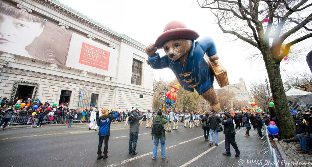 Paddington Bear Balloon at Macy’s Thanksgiving Day Parade
