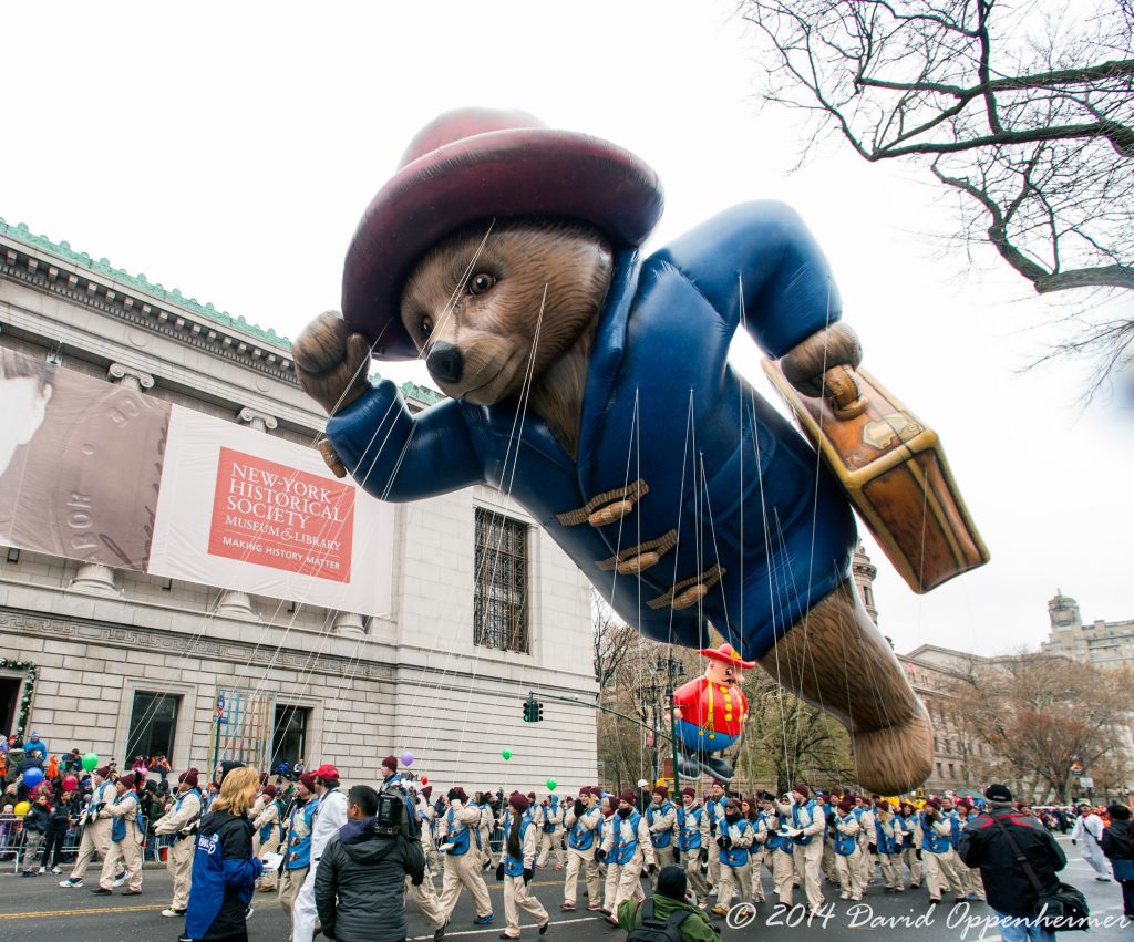 Paddington Bear Balloon at Macy’s Thanksgiving Day Parade