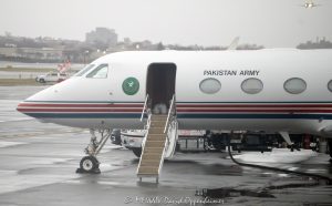 Pakistan Army Jet Gulfstream G450 at LaGuardia Airport in New York City Pakistan Army jet Gulfstream G450 4270 at LaGuardia Airport in New York City - © 2024 David Oppenheimer - Performance Impressions aviation photography archives - https://performanceimpressions.com Pakistan Army, Pakistan, Gulfstream, Gulfstream Aerospace, Gulfstream G450, G450, army, army jet, South Asia, LaGuardia, LaGuardia Airport, New York, New York City, NYC, itinerary, KLGA, LGA, Queens, Islamic Republic of Pakistan, aircraft, airplane, jet, plane, tarmac, call sign, aviation, Pakistan Army Chief, Pakistan Army Chief’s plane, Islamic, Islam, fly, flight, private jet, government jet, G-IV, airport, David Oppenheimer, color, horizontal, United States, 1-13985601741,