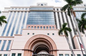 Palm Beach County Court Administration Building in West Palm Beach, Florida