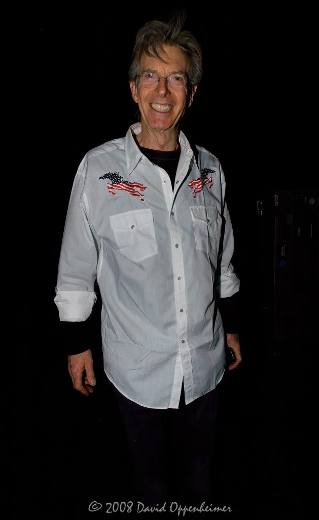 Phil Lesh Backstage at Langerado Music Festival