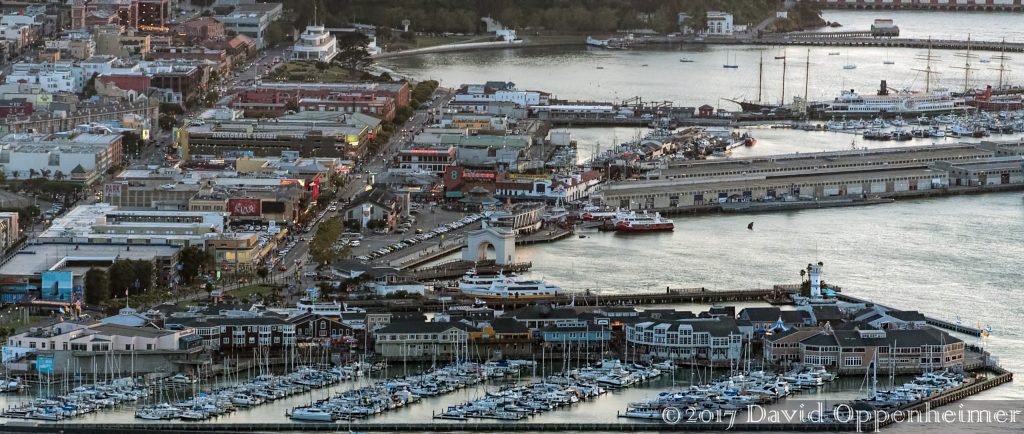 Fisherman’s Wharf and Pier 39 Aerial Photo