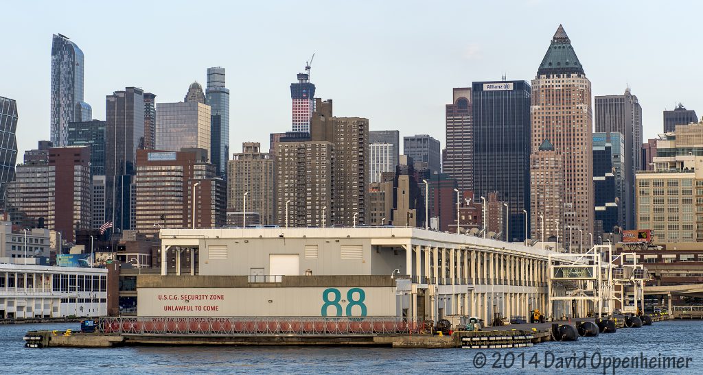 Pier 88 in New York City