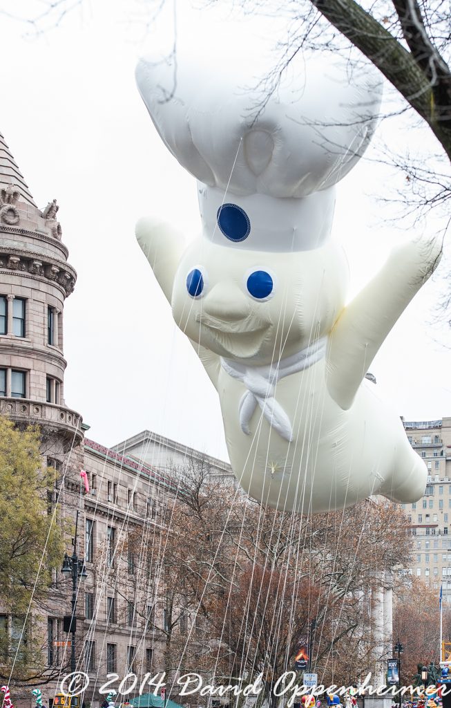 Pillsbury Doughboy Balloon at Macy’s Thanksgiving Day Parade