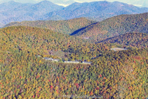 Pisgah Inn Blue Ridge Parkway aerial view 6858 1