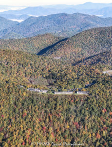 Pisgah Inn Blue Ridge Parkway aerial view 6866 1