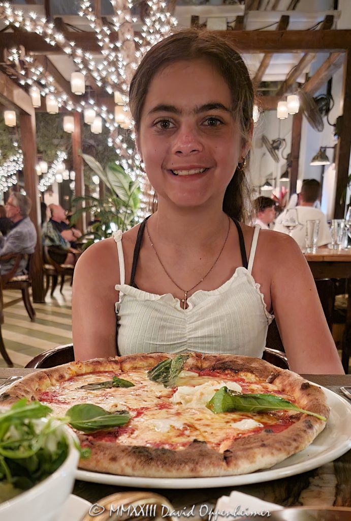 Pizza at Cecconi’s Miami Beach at Soho Beach House