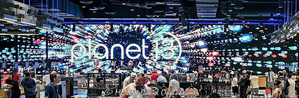 Planet 13 Cannabis Dispensary in Las Vegas Dazed! Lounge at Planet 13 cannabis consumption lounge and dispensary in Las Vegas, Nevada - © 2025 David Oppenheimer - Performance Impressions cannabis photography archives - https://performanceimpressions.com Dazed! Lounge, Dazed!, Dazed Lounge, Planet 13, Planet 13 Las Vegas, Planet 13 consumption lounge, consumption, consumption lounge, first, largest, free, freedom, cannabis, weed, marijuana, dispensary, cannabis dispensary, 2548 W Desert Inn Rd, Suite 100, NV 89109, Las Vegas, shop, dispensary lounge, 420, 420 friendly, smoking lounge, smoking, smoke shop, smoke, puff, vape, blazing, blaze, burn one, twist one, doobie, legal cannabis, legal, Vegas nightlife, bongs, bong chandeliers, cannabis culture, marijuana lounge, interior design, shopping, Vegas, Las Vegas Strip, entertainment, vacation, escape, dream, trippy, psychedelic, bar, weed bar, retail, store, Vegas dispensary, Nevada dispensary, recreational cannabis, legal weed, cannabis bar, neon, blacklight, cannabis lounge, art, fine art, artwork, painting, Nevada, Nevada photography, colorful, wall art, United States, horizontal, colorful, color, 1-14993092111