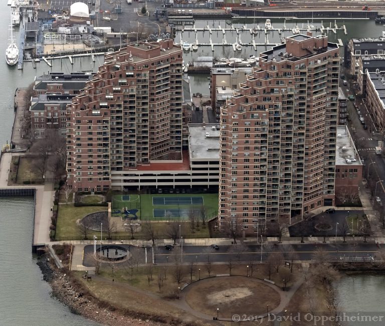 Portside Towers Apartments Aerial Photo