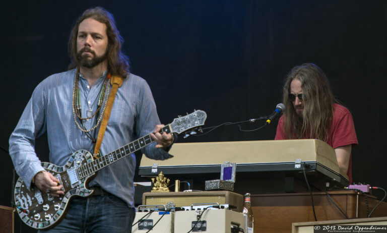 Rich Robinson and Adam MacDougall with The Black Crowes