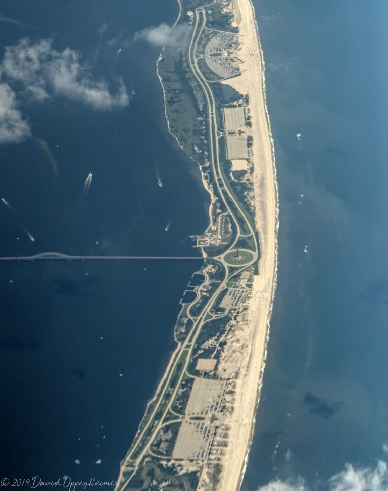 Robert Moses State Park Beach Aerial
