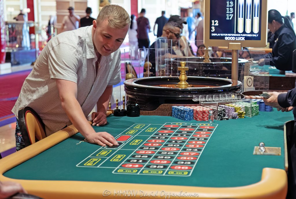 Roulette Table at Wynn Las Vegas Casino Roulette table at Wynn Las Vegas Resort and Casino in Las Vegas, Nevada - © 2025 David Oppenheimer - Performance Impressions casino photography archives - https://performanceimpressions.com Roulette table, Roulette, Wynn Casino, casino, Wynn roulette table, roulette wheel, dice, chips, casino chips, gaming, play, betting, odds, win, gambling, wager, bet, luck, gamble, 3355 S Las Vegas Blvd, 89109, Wynn, Encore, Encore Las Vegas, Encore Resort, Encore Casino, Encore Vegas, Encore at Wynn, Wynn Las Vegas, Wynn Vegas, Wynn Resort, Wynn Resorts, 3131 Las Vegas Blvd S, 89109, hotel, resort, building, architecture, shops, shopping, bridge, night, lights, city lights, WYNN, WYNN stock, five star, luxury, Las Vegas, Vegas, Las Vegas Strip, table game, dice game, casino floor, entertainment, luxury gaming, Nevada casino, vacation, escape, dream, fine art, artwork, Nevada, Nevada photography, colorful, wall art, United States, vertical, color, 1-14993092111