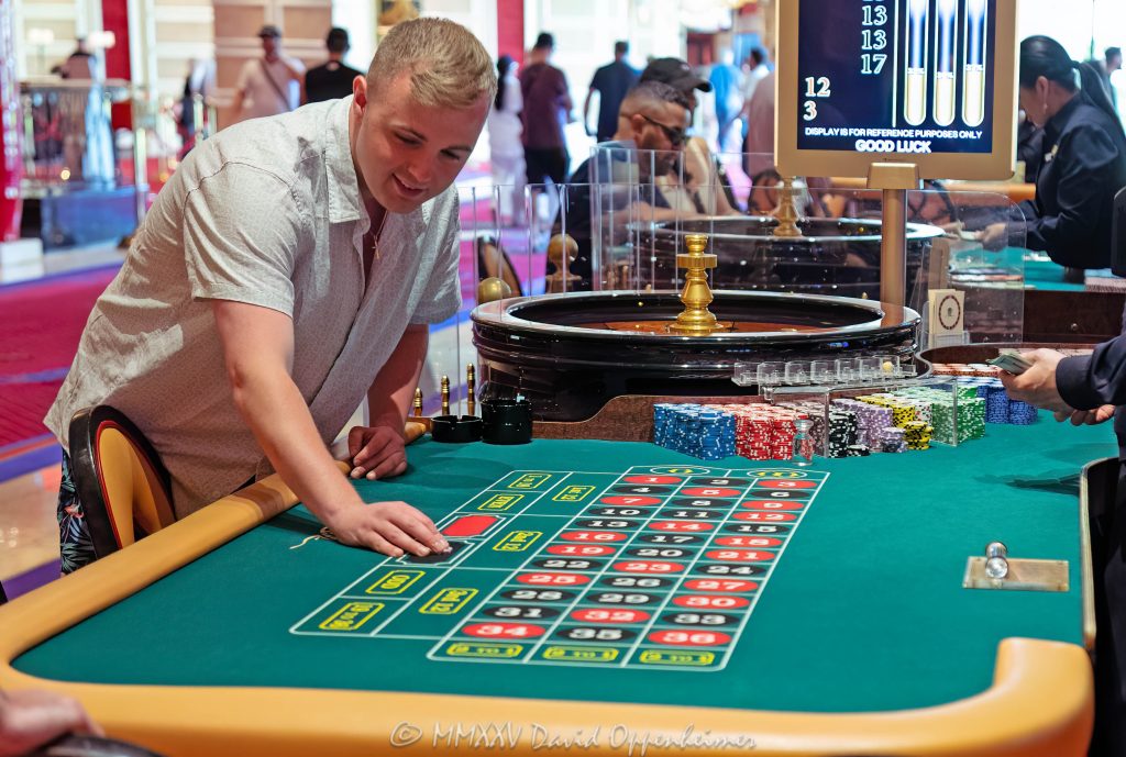 Roulette Table at Wynn Las Vegas Casino