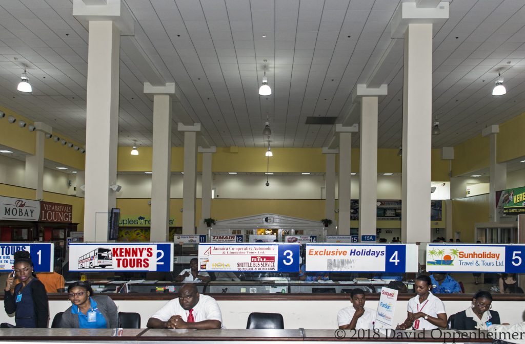 Sangster International Airport in Montego Bay, Jamaica