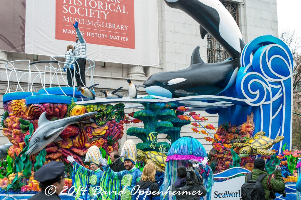 SeaWorld Float at Macy’s Thanksgiving Day Parade