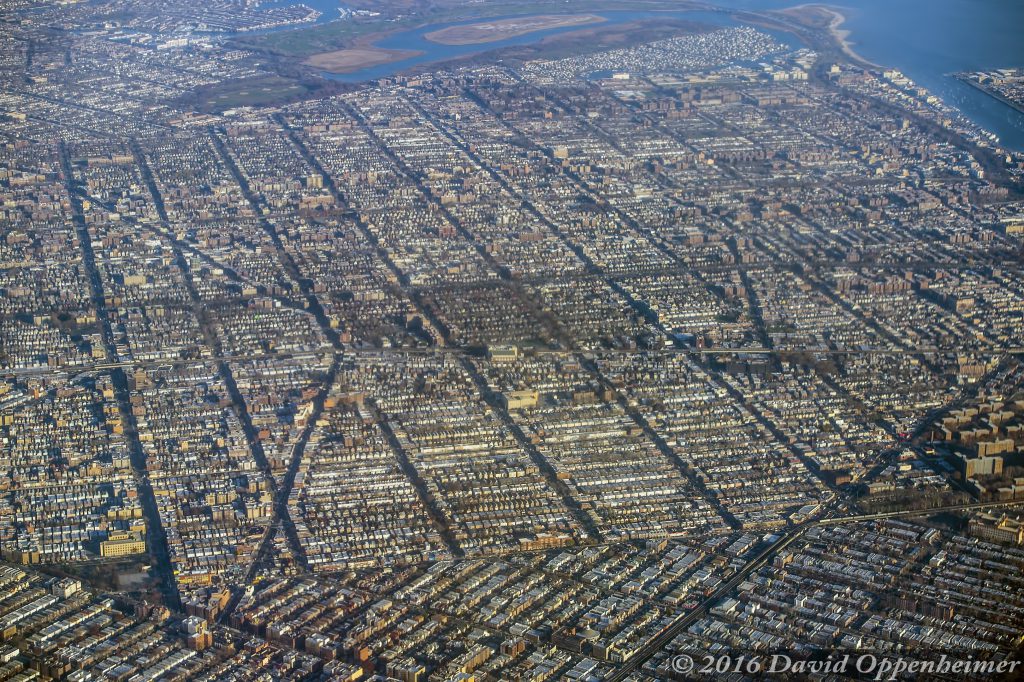 Sheepshead Bay in Brooklyn Aerial Photo