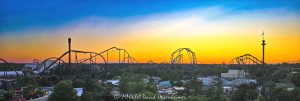 Six Flags Great America near Chicago at Summer Sunset Six Flags Great America near Chicago in Gurnee, Illinois, viewed from Goliath at summer sunset with roller coasters and thrill rides silhouetted against a fiery red, orange, yellow, magenta and blue sky. Giant Drop rises at left and Sky Trek Tower with its American flag anchors the right, while Raging Bull, American Eagle, Maxx Force, Little Dipper and BATMAN: The Ride form the amusement park skyline below – © 2026 David Oppenheimer – Performance Impressions photography archives https://performanceimpressions.com Six Flags Great America, Six Flags Great America sunset, Six Flags sunset, Great America sunset, Six Flags Great America view, Great America view, Six Flags Great America Chicago, Great America Chicago, Six Flags Chicago, Six Flags Illinois, Great America Illinois, Six Flags, Great America, amusement park, theme park, amusement parks, theme parks, roller coaster, roller coasters, coaster, coasters, thrill ride, thrill rides, rides, amusement rides, theme park rides, park skyline, amusement park skyline, theme park skyline, roller coaster skyline, coaster skyline, ride skyline, Six Flags skyline, Great America skyline, sunset skyline, roller coaster silhouette, coaster silhouette, ride silhouette, silhouettes, silhouette, silhouetted rides, silhouetted coasters, sunset, summer sunset, fiery sunset, colorful sunset, sunset view, post sunset, dusk, twilight, blue hour, evening, summer, red sky, orange sky, yellow sky, magenta sky, purple sky, blue sky, colorful sky, sunset colors, dramatic sky, Goliath, Goliath roller coaster, Goliath Great America, Six Flags Goliath, Goliath coaster, Goliath view, view from Goliath, roller coaster view, coaster view, elevated view, high angle, aerial view, aerial perspective, bird’s-eye view, birds eye view, park overview, panoramic view, panorama, wide angle, landscape, Giant Drop, Giant Drop ride, Giant Drop tower, Six Flags Giant Drop, drop tower, drop ride, free fall, freefall, tower ride, tower, Intamin, Sky Trek Tower, Sky Trek, Six Flags Sky Trek Tower, observation tower, observation ride, rotating tower, tower, American flag, flag, Raging Bull, Raging Bull coaster, Raging Bull roller coaster, Six Flags Raging Bull, hypercoaster, hyper coaster, hyper-twister, steel coaster, steel roller coaster, Bolliger & Mabillard, Bolliger Mabillard, B&M, American Eagle, American Eagle coaster, American Eagle roller coaster, Six Flags American Eagle, Eagle, wooden coaster, wooden roller coaster, racing coaster, wooden racing coaster, coaster track, roller coaster track, Maxx Force, Maxx Force coaster, Maxx Force roller coaster, Six Flags Maxx Force, launched coaster, launch coaster, launched roller coaster, S&S, S&S Worldwide, Little Dipper, Little Dipper coaster, Little Dipper roller coaster, Six Flags Little Dipper, wooden coaster, family coaster, junior coaster, PTC, Philadelphia Toboggan Company, BATMAN: The Ride, Batman The Ride, Batman ride, Batman coaster, Batman roller coaster, Six Flags Batman, inverted coaster, inverted roller coaster, B&M coaster, Southwest Territory, Carousel Plaza, County Fair, Yukon Territory, DC Universe, Gurnee, Gurnee Illinois, Gurnee IL, Illinois, Lake County, Lake County Illinois, northern Illinois, Chicagoland, Chicago area, Chicago, Chicago Illinois, Chicago theme park, Chicago amusement park, Chicago attraction, Chicago attractions, Chicago tourism, Chicago travel, Visit Chicago, visit Chicago, Illinois attraction, Illinois attractions, Illinois tourism, Illinois travel, Visit Illinois, Milwaukee area, Midwest, Midwest attraction, Midwest amusement park, Midwest theme park, Thrill Capital of the Midwest, Great America Parkway, 1 Great America Parkway, Grand Avenue, Route 132, Interstate 94, I-94, 60031, tourist attraction, attraction, attractions, tourism, travel, vacation, summer vacation, family attraction, family entertainment, family fun, amusement, entertainment, thrill, thrills, United States, USA, Six Flags Entertainment Corporation, Six Flags Entertainment, Six Flags company, NYSE FUN, FUN, Six Flags stock, Cedar Fair, Marriott’s Great America, Marriotts Great America, Marriott Great America, Marriott Corporation, amusement park photography, theme park photography, roller coaster photography, coaster photography, sunset photography, silhouette photography, landscape photography, panoramic photography, travel photography, tourism photography, editorial photography, fine art photography, Six Flags photography, Great America photography, amusement park art, theme park art, roller coaster art, sunset art, Six Flags art, Great America art, Chicago art, Illinois art, amusement park print, theme park print, roller coaster print, sunset print, Six Flags print, Great America print, photographic print, fine art print, archival print, gallery print, collector print, wall art, office art, licensing, image licensing, commercial imagery, photography licensing, art, print, fine art, commercial photography, David Oppenheimer, Performance Impressions, Performance Impressions photography archives, horizontal, 1-15213827141