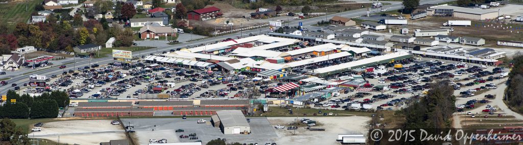 Smiley's Flea Market Aerial Photo
