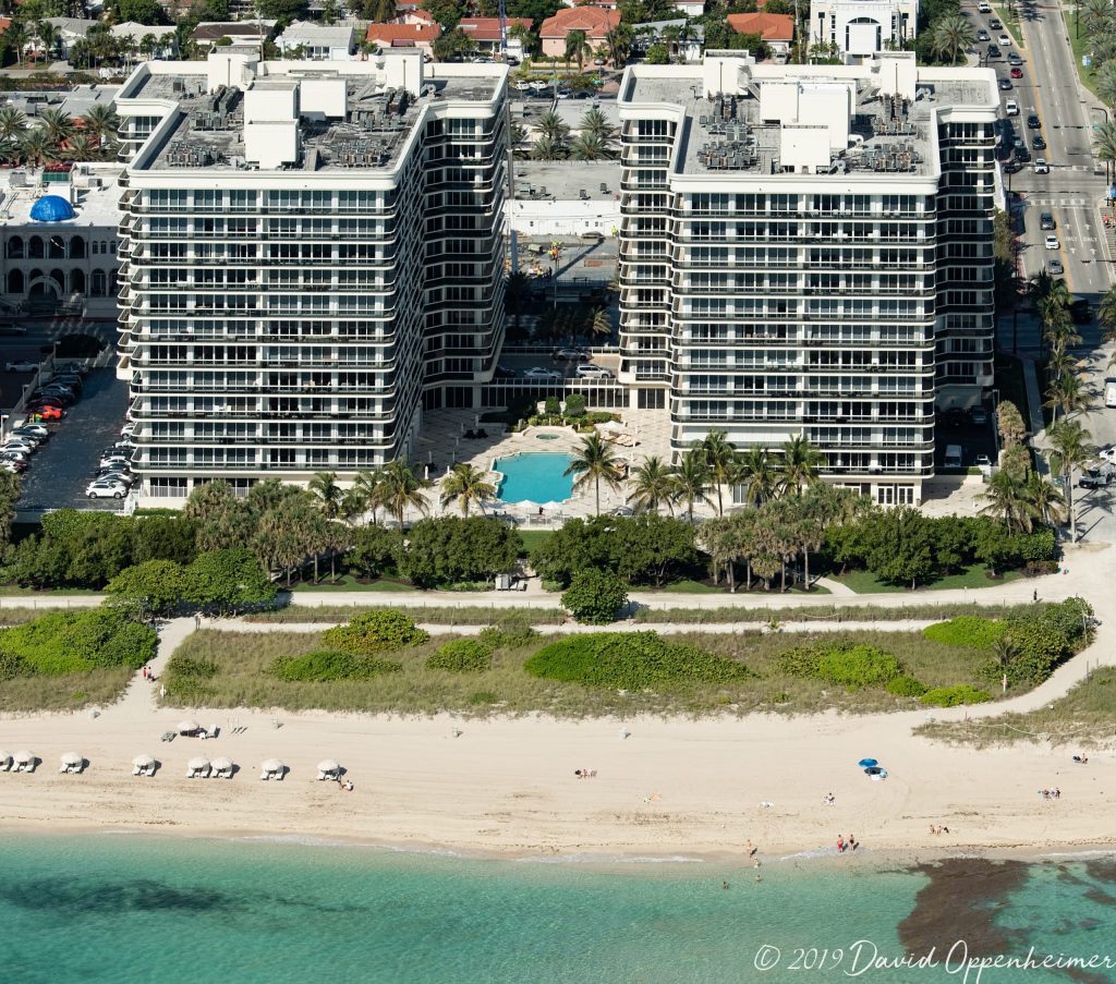 Solimar Condo Surfside Aerial
