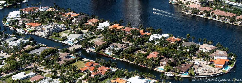 South Island in Golden Beach Florida Aerial