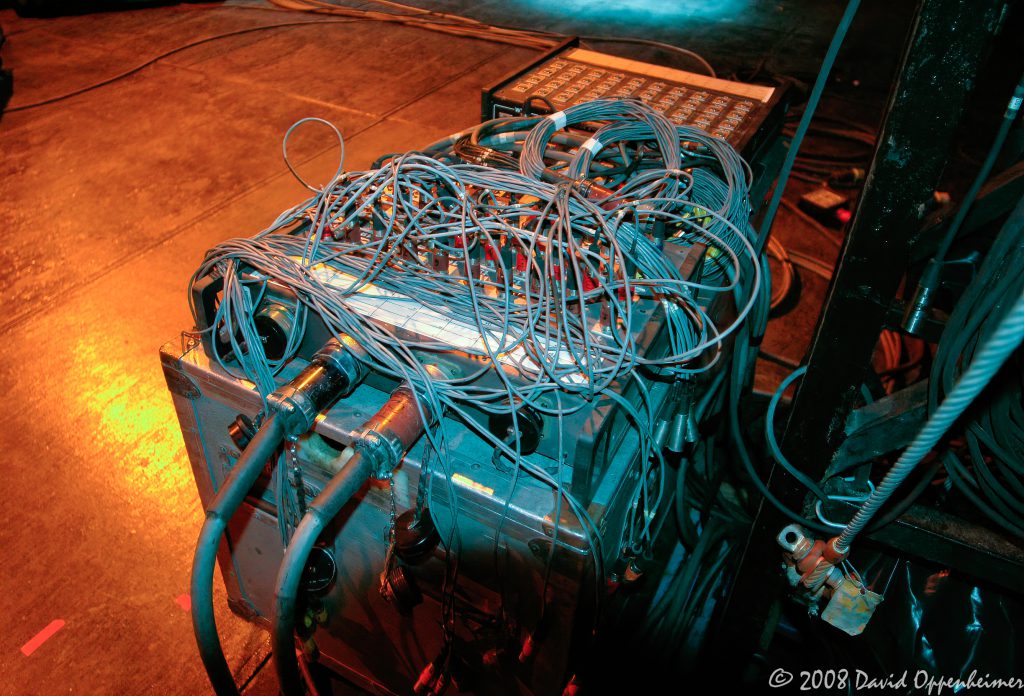 Music Festival Stage Production Concert Wiring