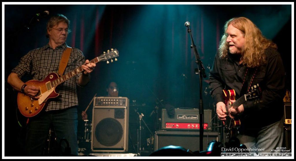 Steve Miller and Warren Haynes at the Warren Haynes Christmas Jam Pre-Jam – Xmas Jam 2010