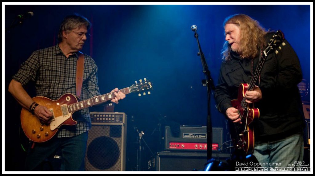 Steve Miller and Warren Haynes at the Warren Haynes Christmas Jam Pre-Jam – Xmas Jam 2010