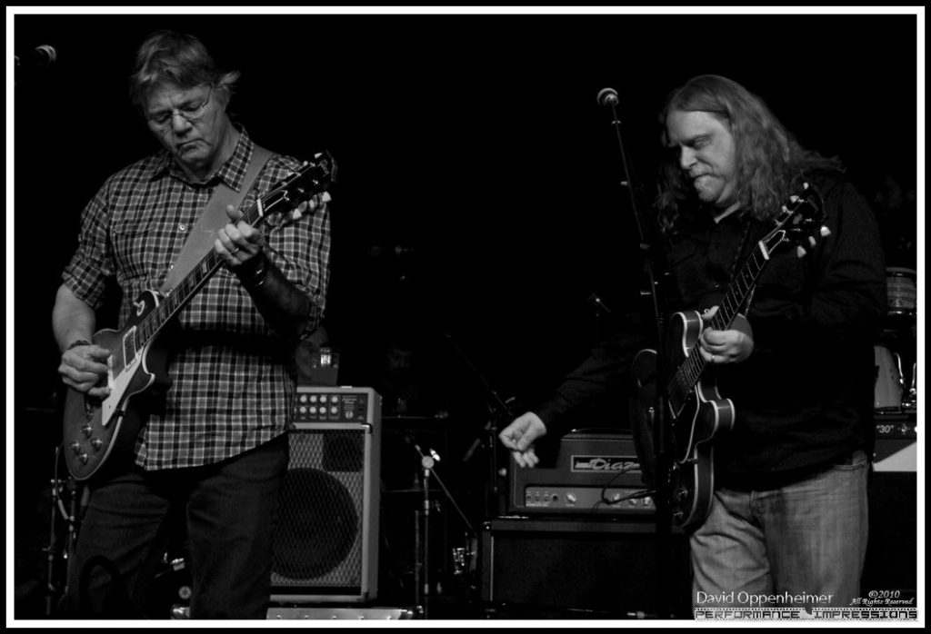 Steve Miller and Warren Haynes at the Warren Haynes Christmas Jam Pre-Jam – Xmas Jam 2010