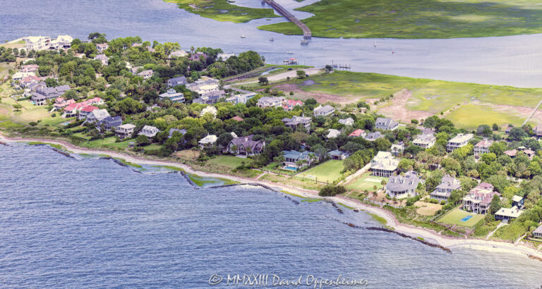 Sullivans Island aerial view