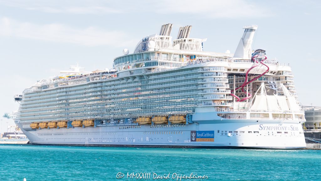 Royal Caribbean Symphony of the Seas Cruise Ship at PortMiami