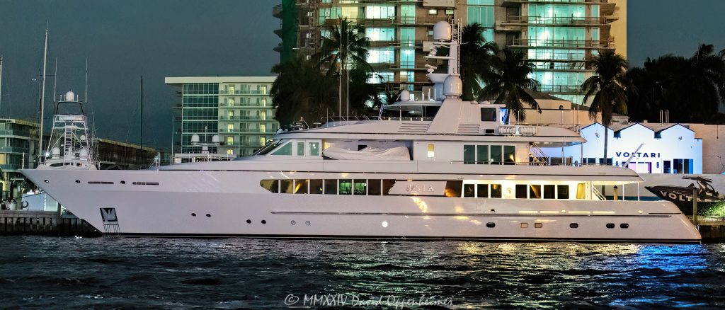 Tasia Yacht Superyacht by Feadship in Fort Lauderdale Florida