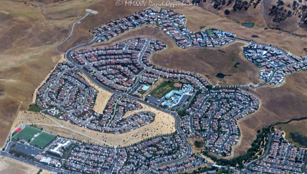 Tassajara Community by Danville in Contra Costa County, California Aerial View
