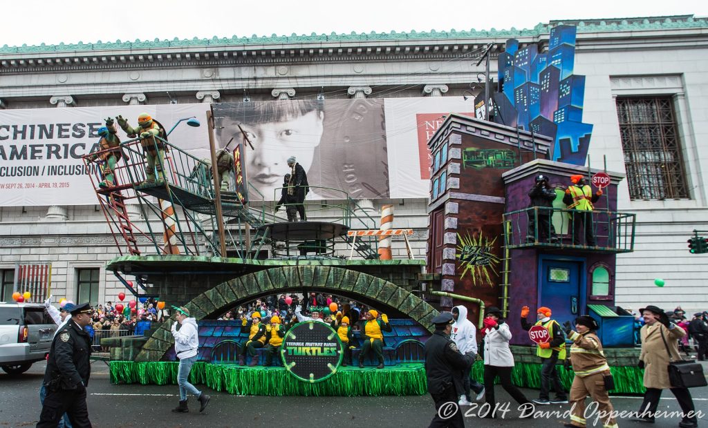 Teenage Mutant Ninja Turtles Float at Macy’s Thanksgiving Day Parade