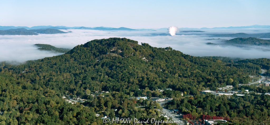 The Boulders Master Planned Gated Mountain Community in Hendersonville North Carolina Aerial View