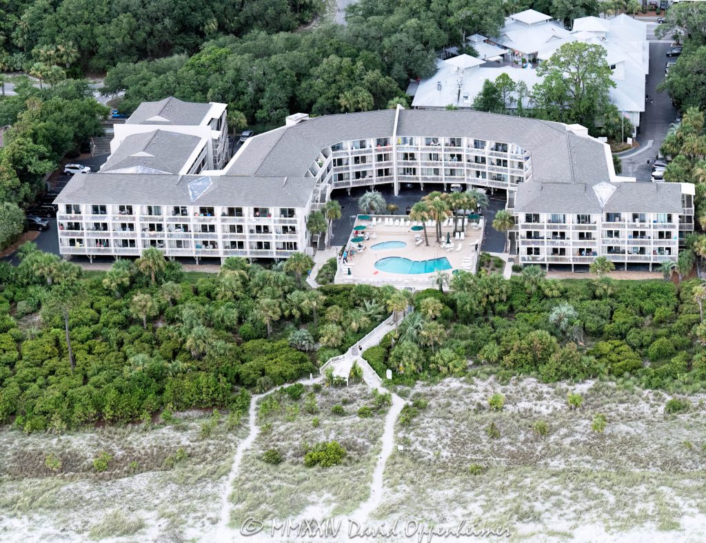The Breakers Hilton Head Aerial View