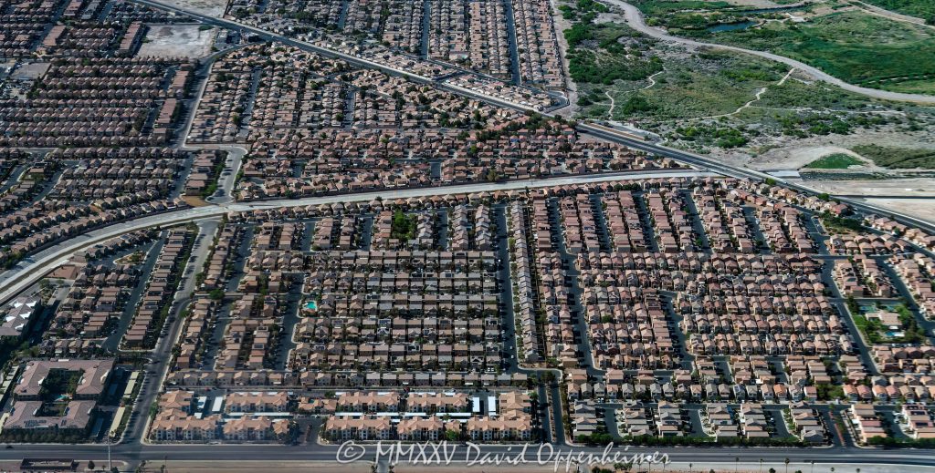 The Dresden Apartments in Whitney Nevada on the East Side of Las Vegas Aerial View