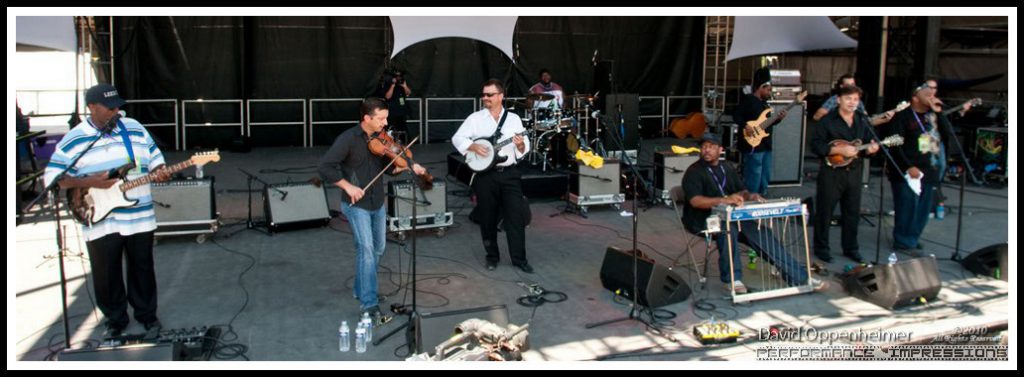 The Lee Boys with Travelin’ McCourys at the 2010 All Good Festival