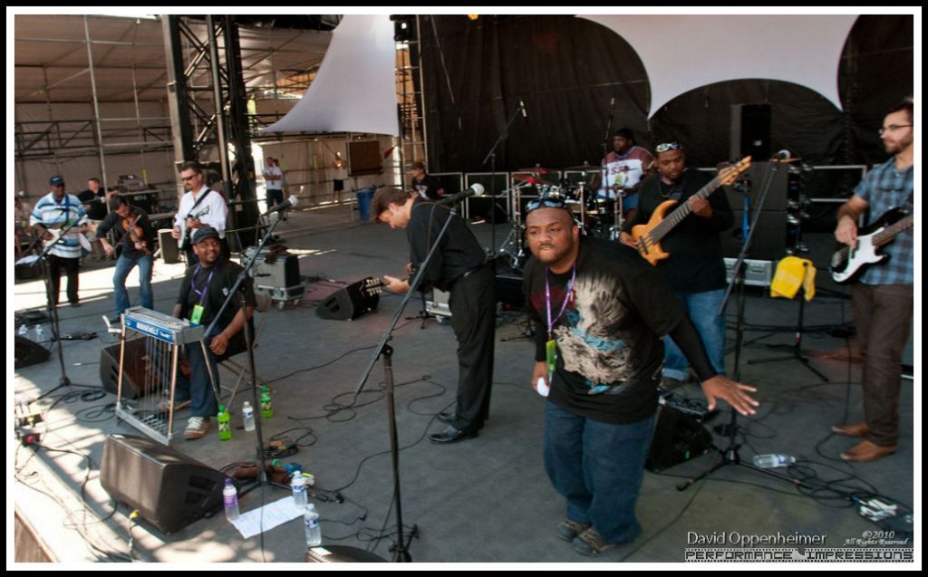 The Lee Boys with Travelin’ McCourys at the 2010 All Good Festival