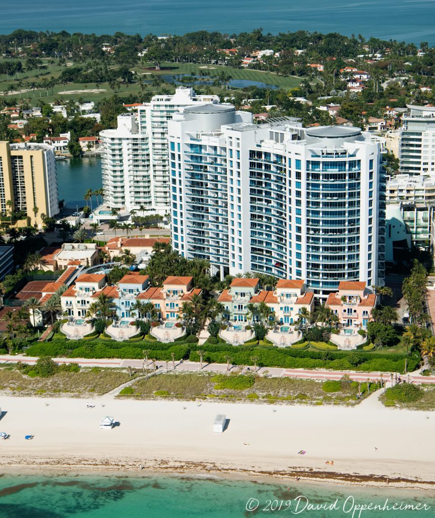 The Residences at The Bath Club Miami Beach Aerial