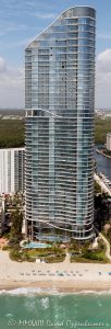 The Ritz-Carlton Residences on Sunny Isles Beach Aerial View