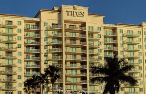 The Tides at Bridgeside Square luxury waterfront condo building at 3020 NE 32nd Ave in Fort Lauderdale, Florida - © 2024 David Oppenheimer - Performance Impressions photography archives - https://performanceimpressions.com The Tides at Bridgeside Square, The Tides, Bridgeside Square, 3020 NE 32nd Ave, Robert M. Swedroe Architects, Robert M. Swedroe, The Related Group, Related Group, The Tides Fort Lauderdale, boutique-style, boutique, luxury condos, luxury waterfront condos, 33308, East Fort Lauderdale, Fort Lauderdale, building, tower, skyscraper, rental, luxury, balconies, condos, residences, architecture, real estate, Fort Lauderdale real estate, luxury apartments, Florida, facade, waterfront, luxury real estate, dock, dockage, Intracoastal, Intracoastal Waterway, South Florida, Broward County, contemporary, modern, exclusive, resort-style, colorful, sunset, palm trees, tropical, ocean, seawall, Atlantic Ocean, David Oppenheimer, color, horizontal, United States, VAu 1-530-124, 1-13553735171,