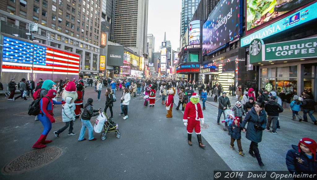 Times Square in New York City