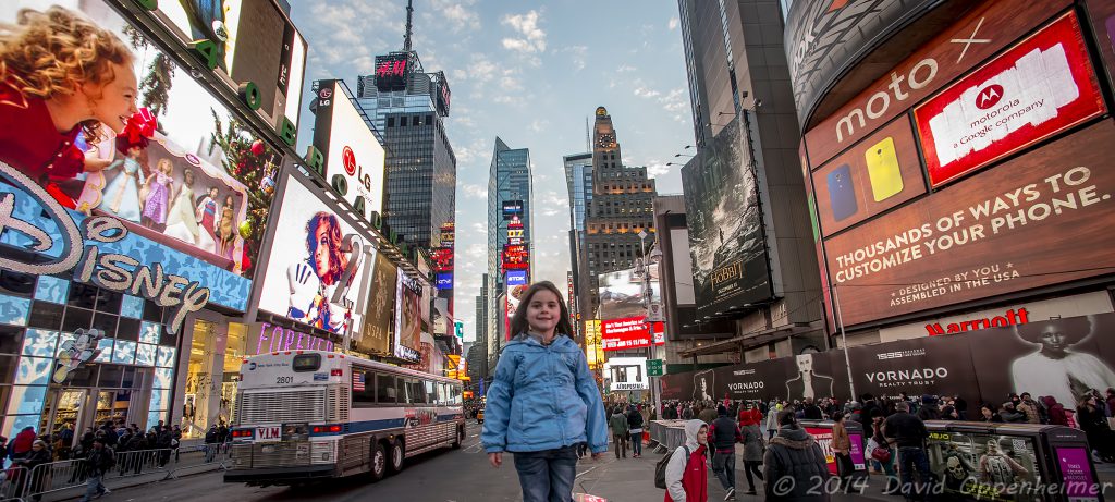 Times Square in New York City