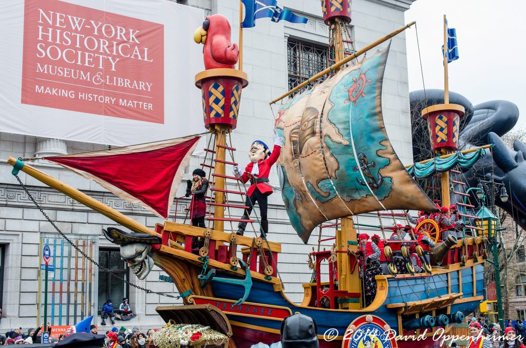 Pirate Booty Treasure Hunt Float Macy’s Thanksgiving Day Parade