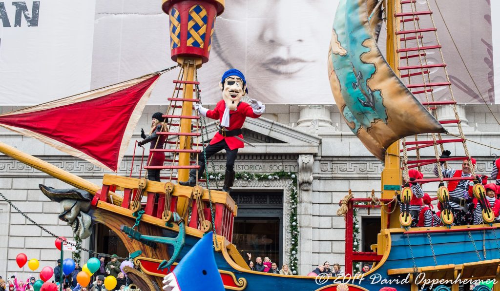 Pirate Booty Treasure Hunt Float Macy’s Thanksgiving Day Parade