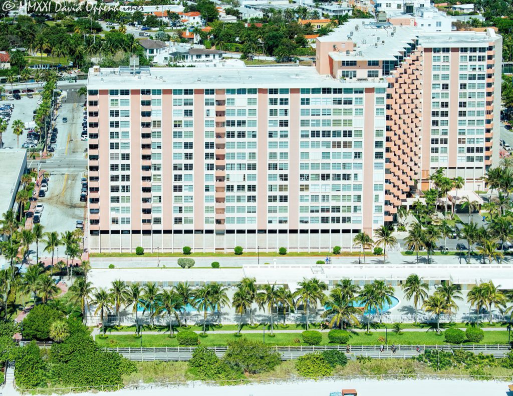 Triton Tower Condominium Miami Beach Florida Aerial View