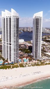 Trump Grande Sunny Isles Beach on Sunny Isles Beach Aerial View