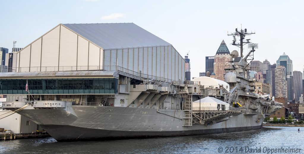 USS Intrepid at the The Intrepid Sea, Air & Space Museum